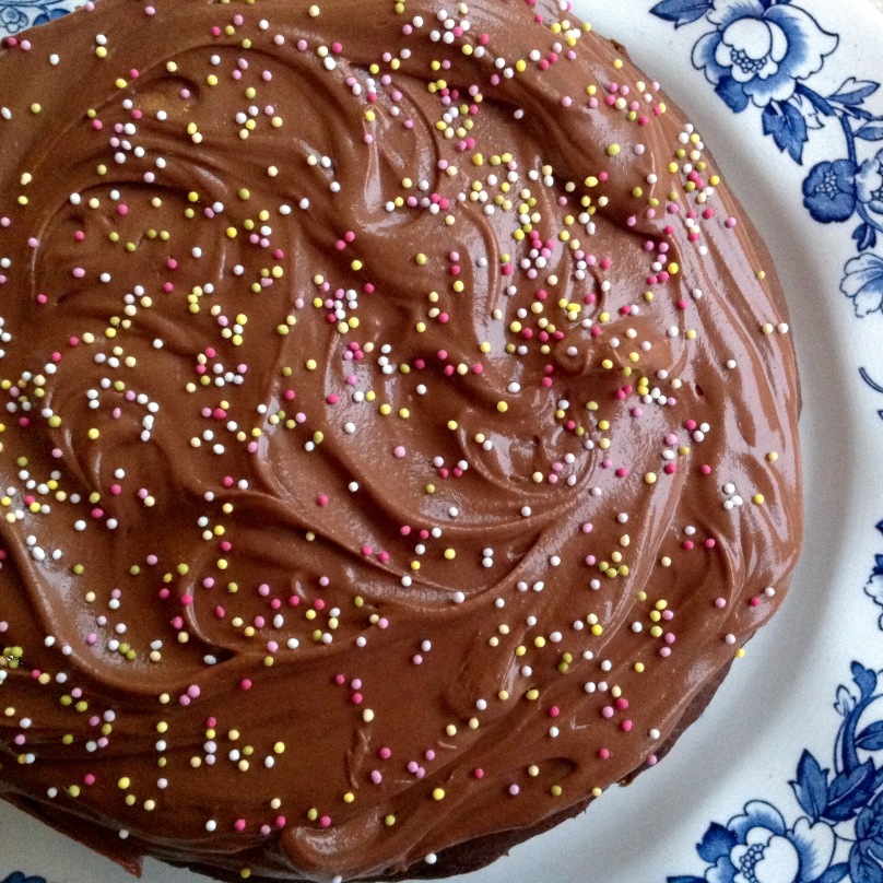 Chocolate Cake with Frosting